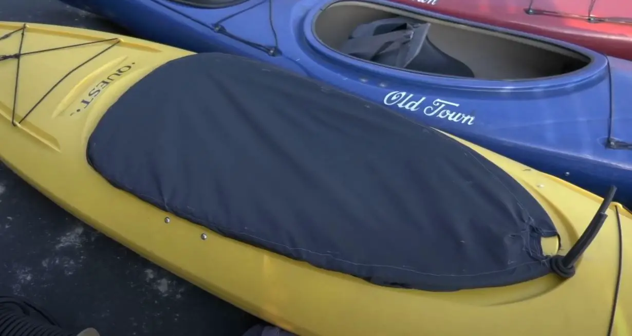 DIY kayak cockpit cover
