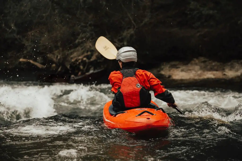 A whitewater kayak is one of the most suitable kayaks for kayaking upstream