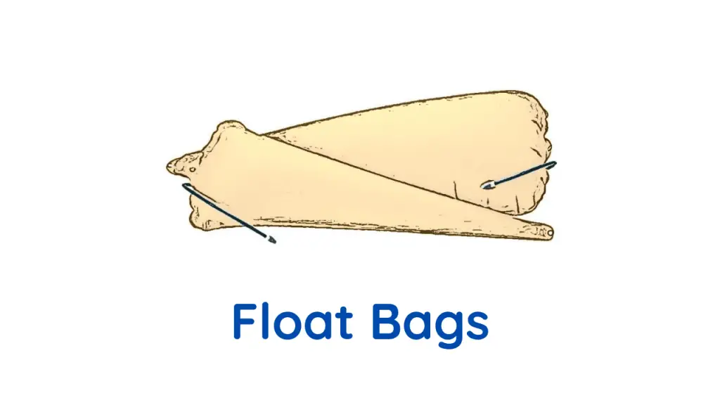 Kayak float bags