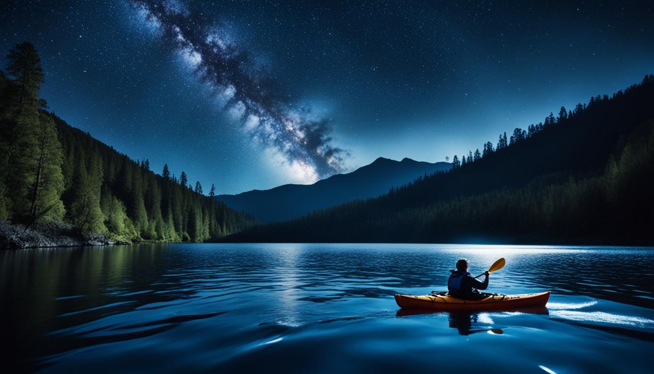can you kayak at night